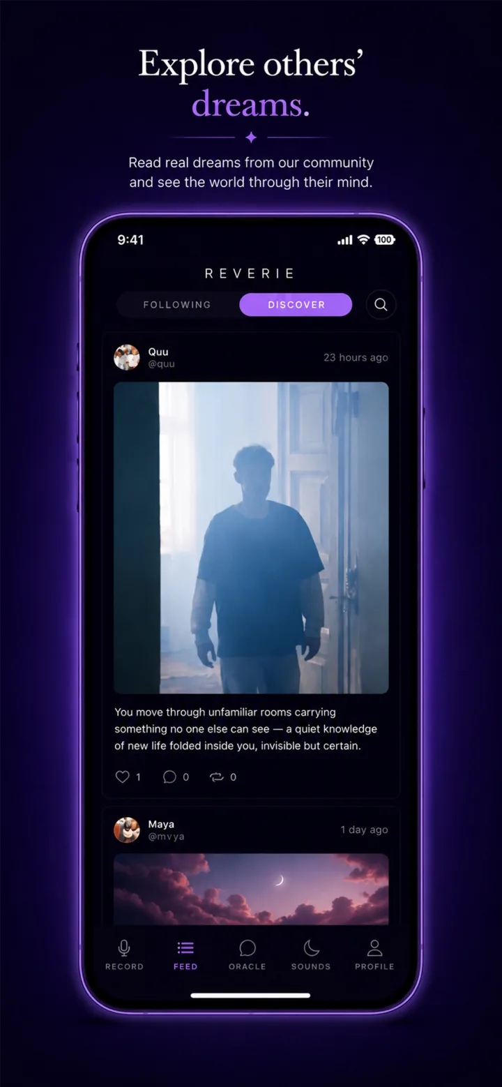 Reverie public dream feed